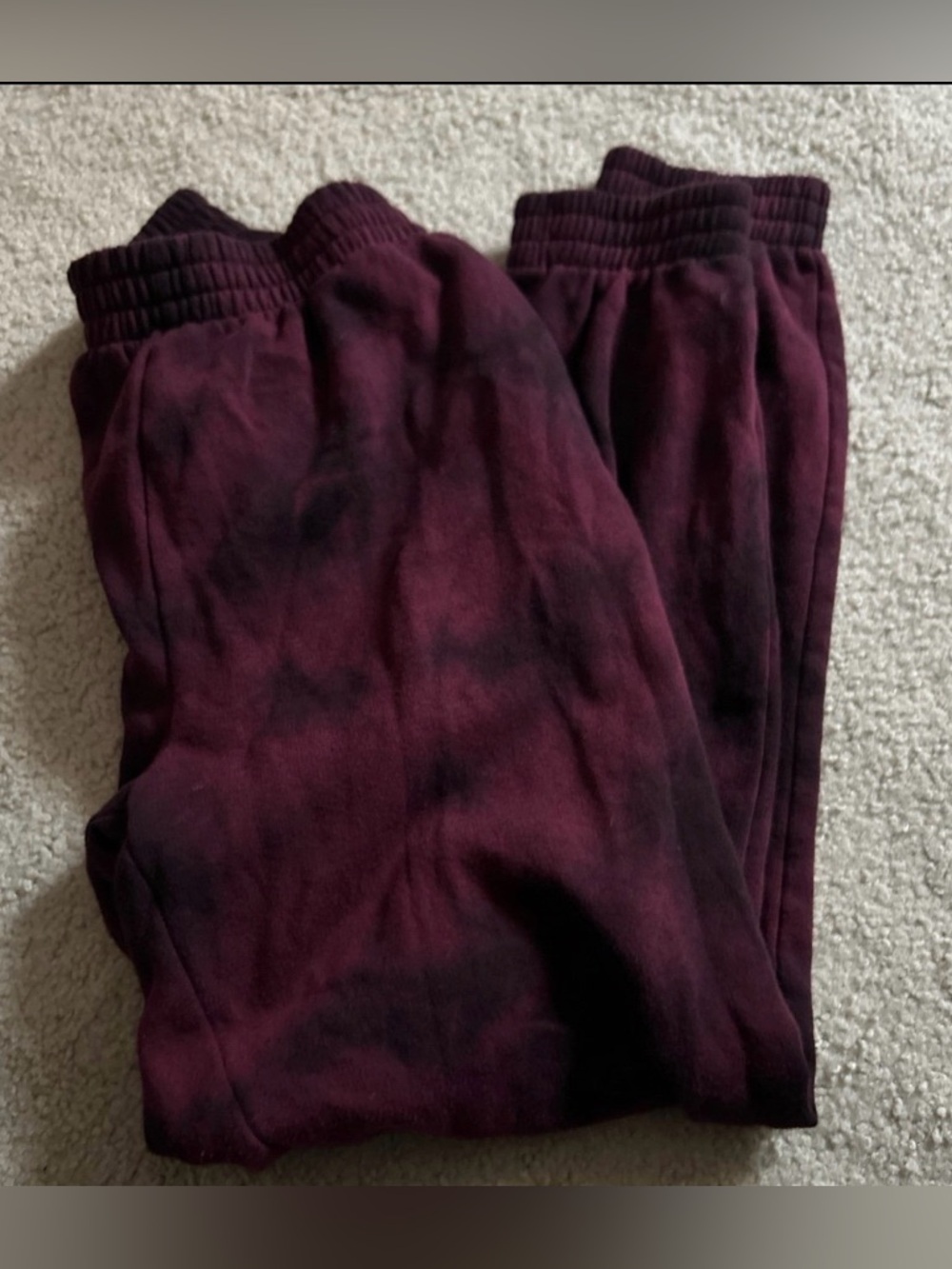 PINK Victoria's Secret Tie-Dye Medium Joggers
